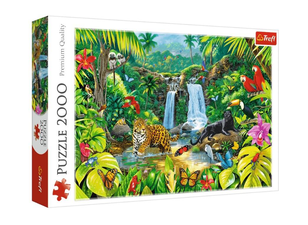 Puzzle 2000 Selva De TREFL En Puzzles Tu Me Completas