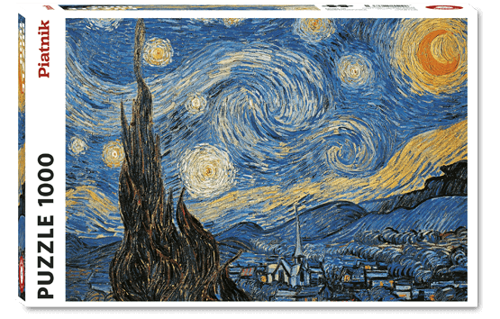 Puzzle Noche Estrellada Van Gogh De Piatnik