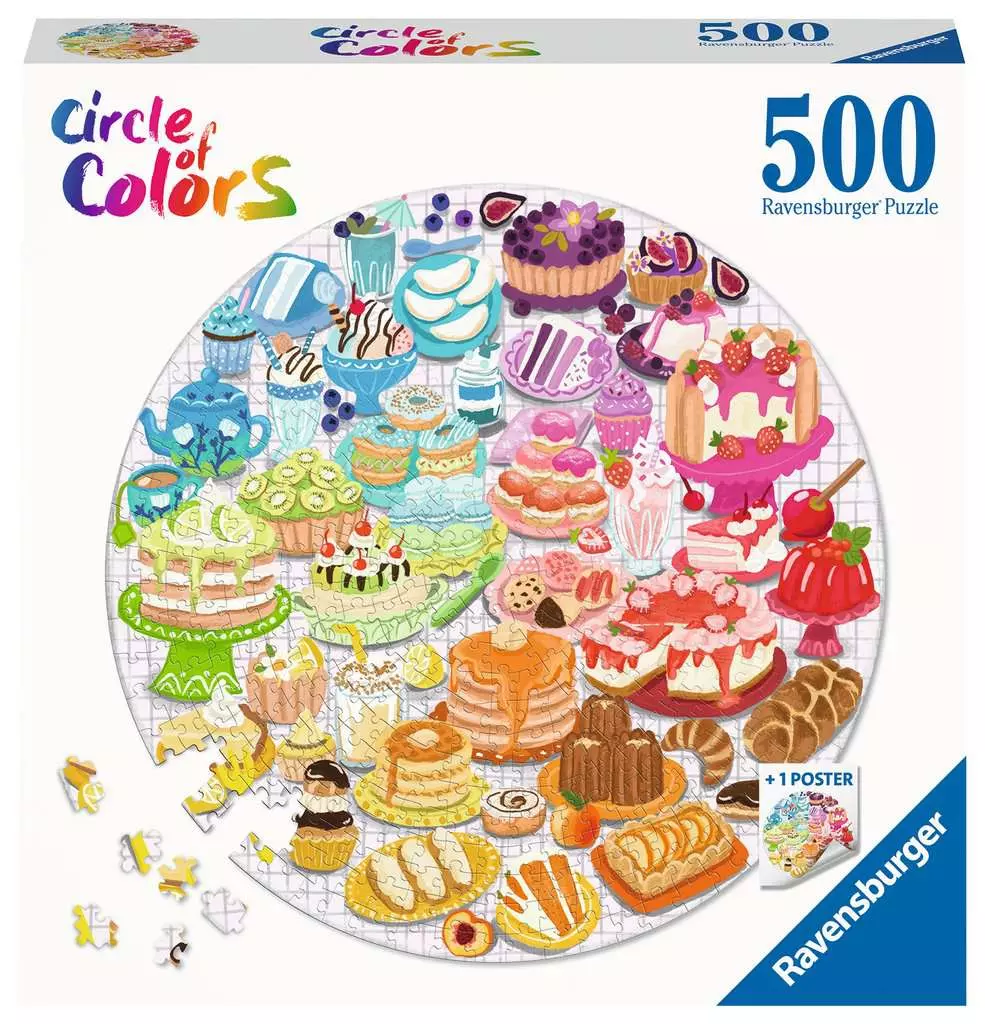 Puzzle Postres Circular De Ravensburger