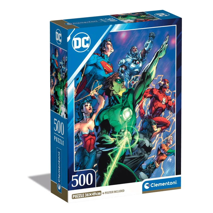 Puzzle Hqc Dc Comics Caja Compact De Clementoni