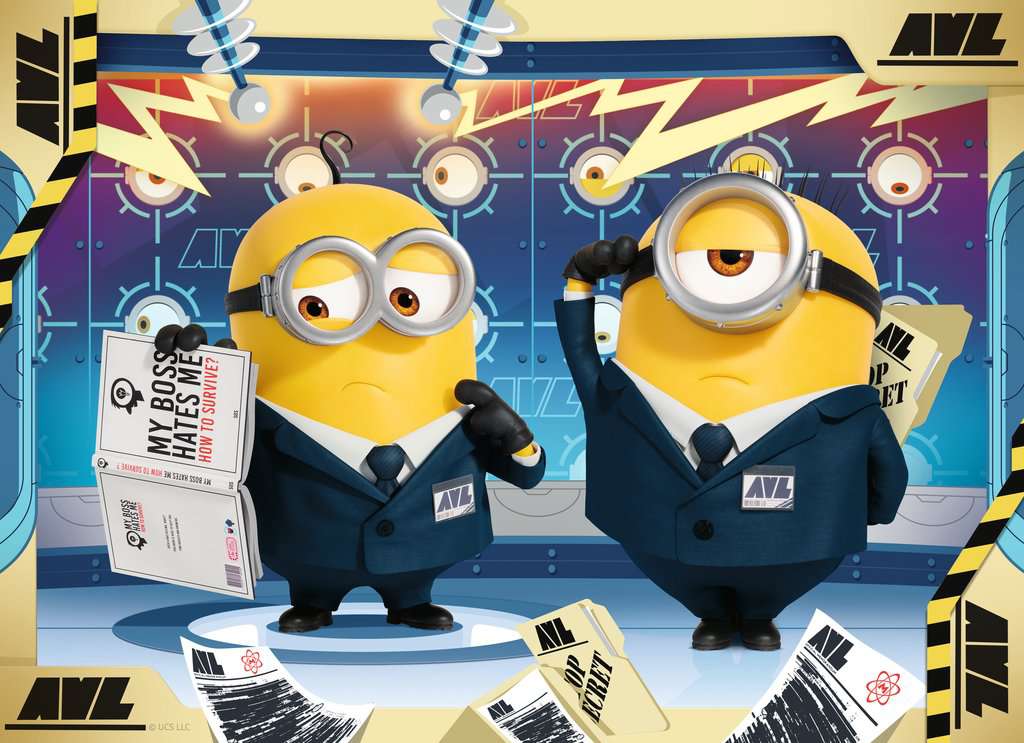 Puzzle 4 X 100 Despicable Me Minions De RAVENSBURGER