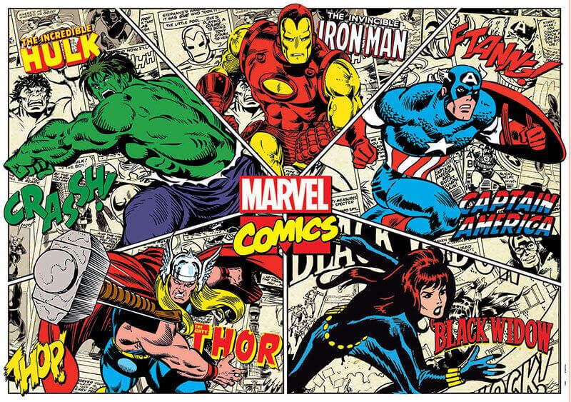 rompecabezas marvel comics