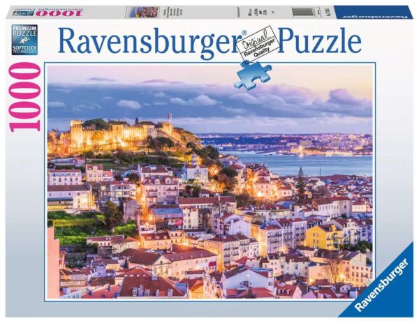 Puzzle 1000 Lisboa Y Su Castillo De RAVENSBURGER